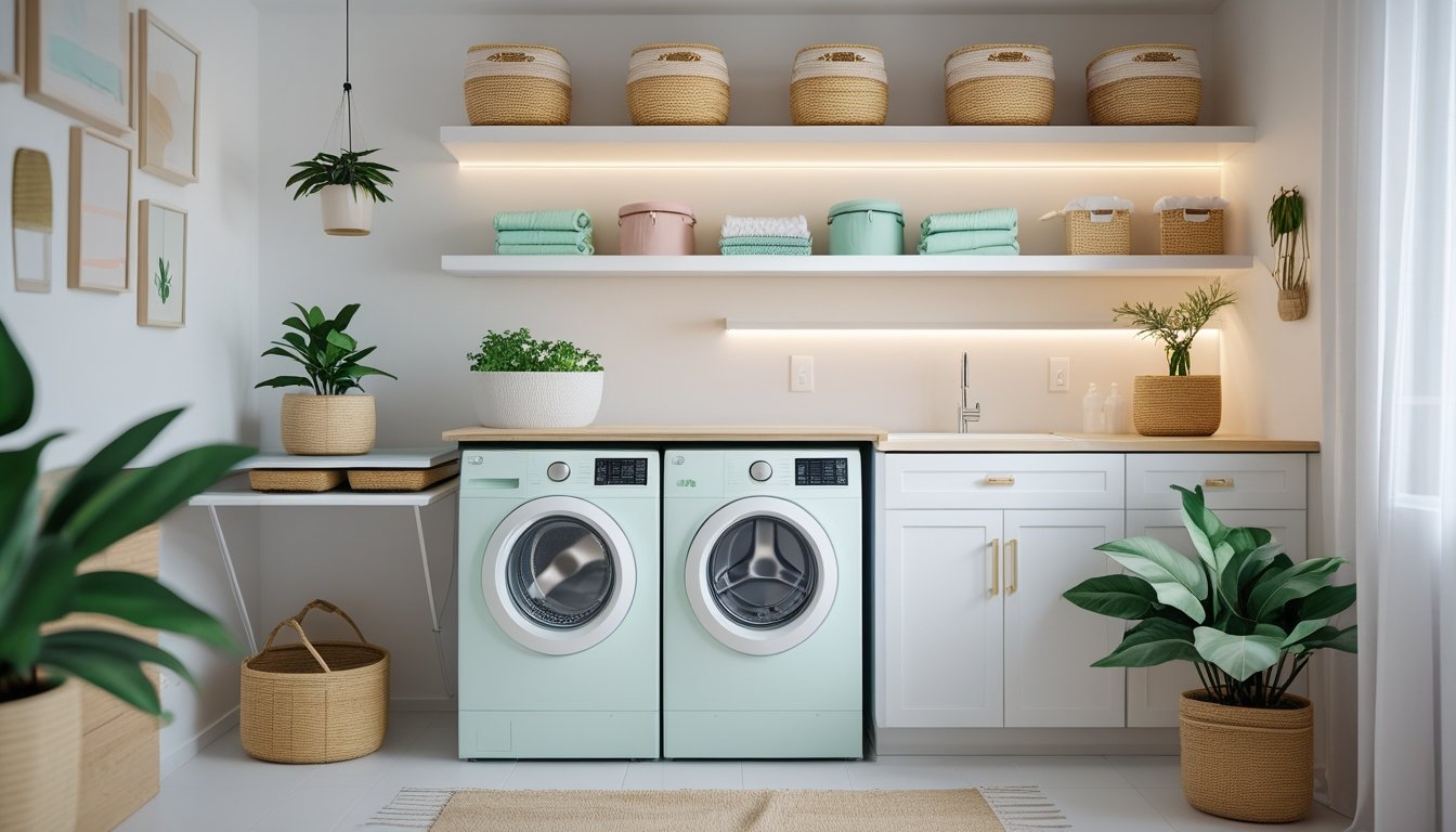 15+ Beautiful Laundry Room Ideas - Livy Decor